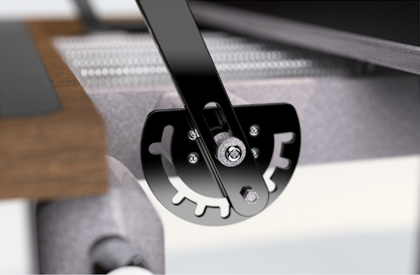 Adjustable footbar mechanism