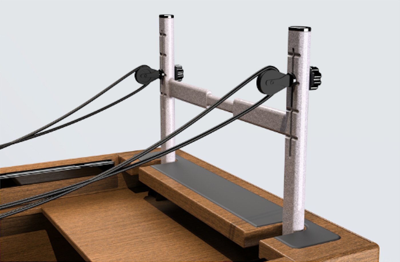 Customizable straps with knob adjuster