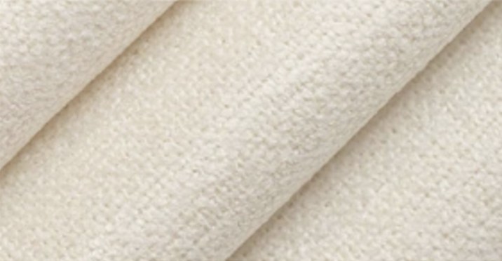 Recycled marble plastic swatch with cream textured finish