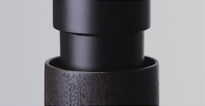 Coated steel swatch
