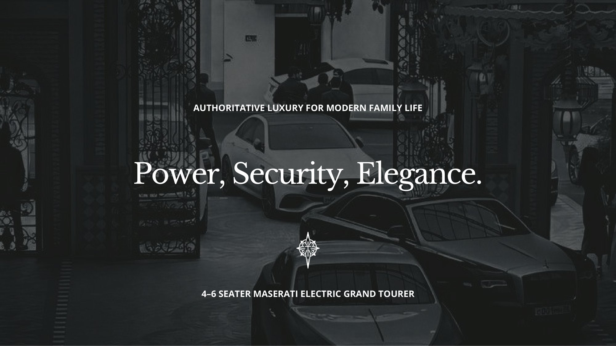 Lucian — Maserati Family SUV — authoritative luxury for modern family life