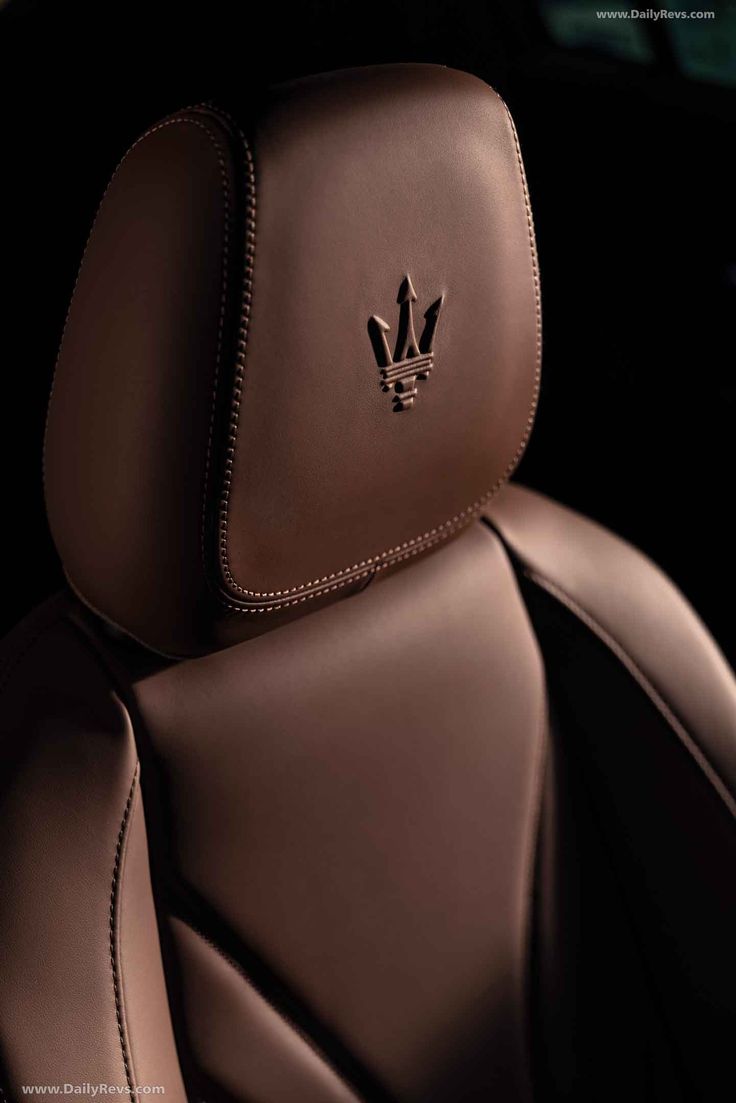 A heritage Maserati GT cabin — the long-cruise interior that defined the brand