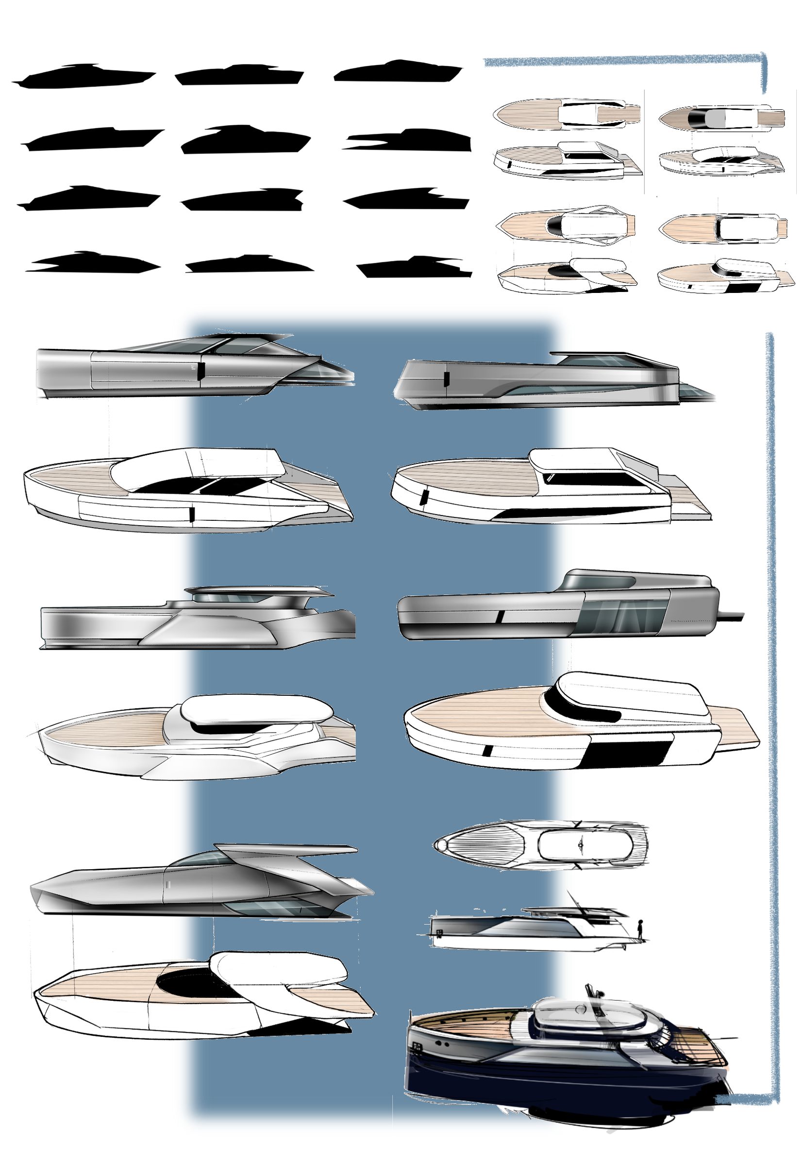 Process sketch 01 — package and proportion